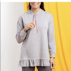 Matilda Jane ruffle hem hoodie. Brand new with tags size medium